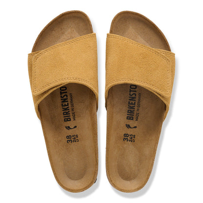 Sylt Suede Leather in Color Cork Brown | Birkenstock