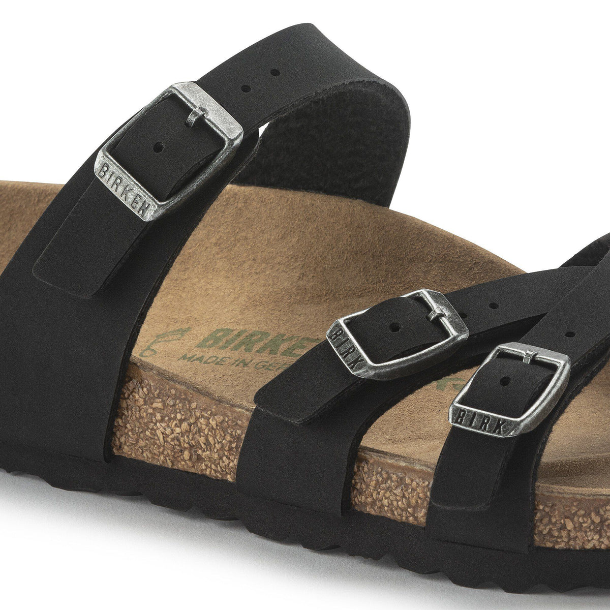 Franca Vegan Birkibuc in Color Black | Birkenstock