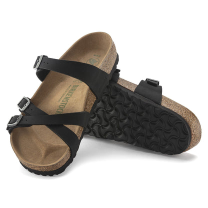 Franca Vegan Birkibuc in Color Black | Birkenstock
