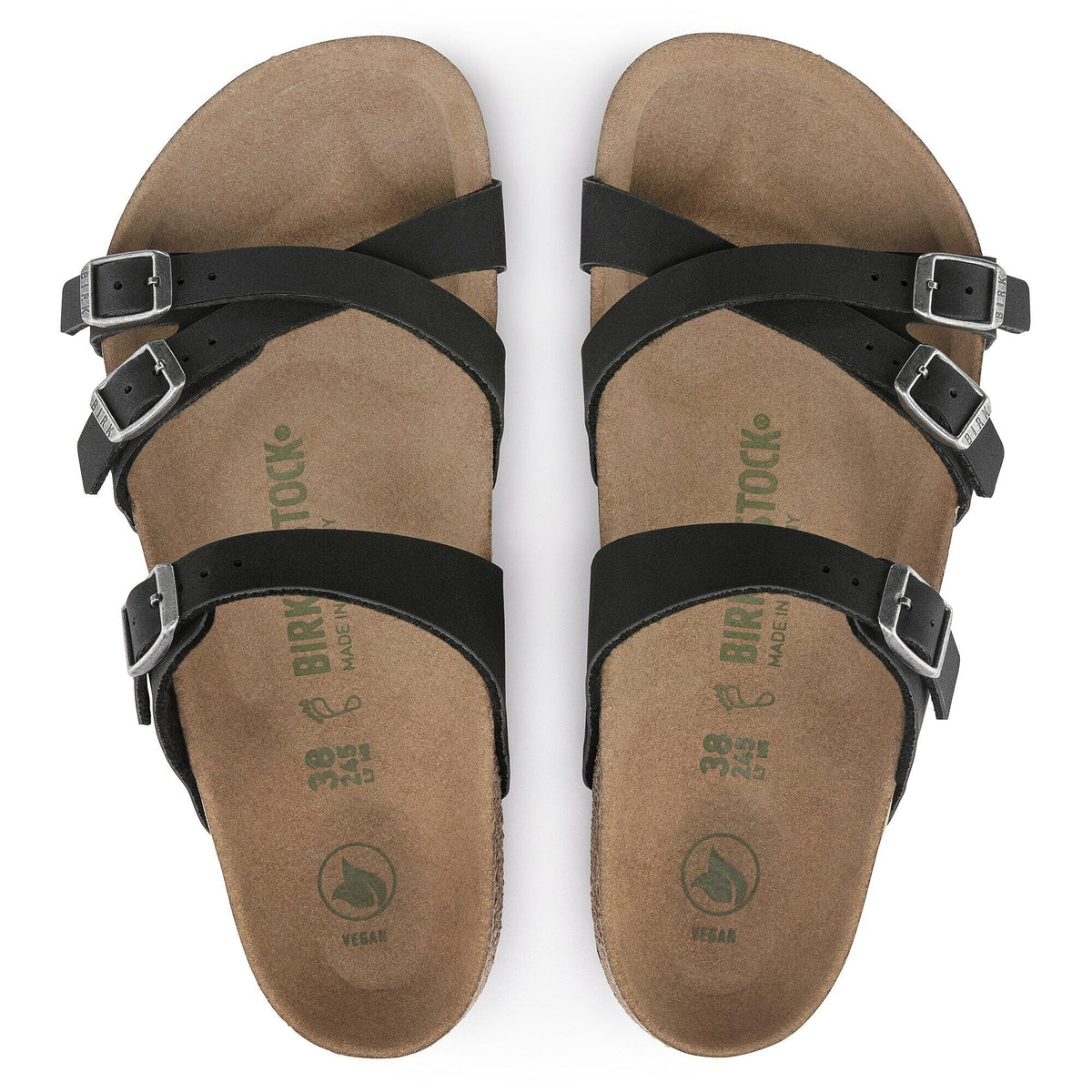 Franca Vegan Birkibuc in Color Black | Birkenstock