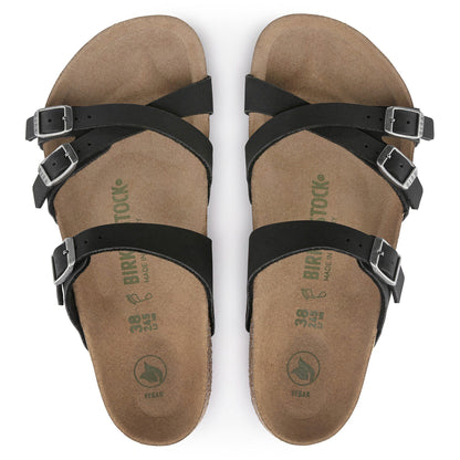 Franca Vegan Birkibuc in Color Black | Birkenstock