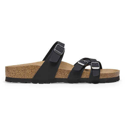 Franca Vegan Birkibuc in Color Black | Birkenstock