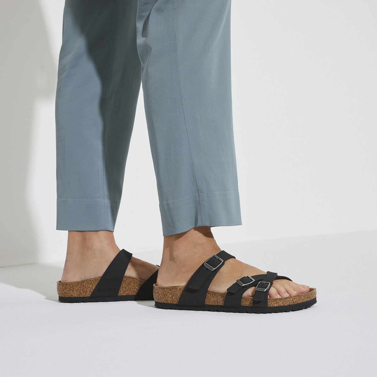 Franca Vegan Birkibuc in Color Black | Birkenstock