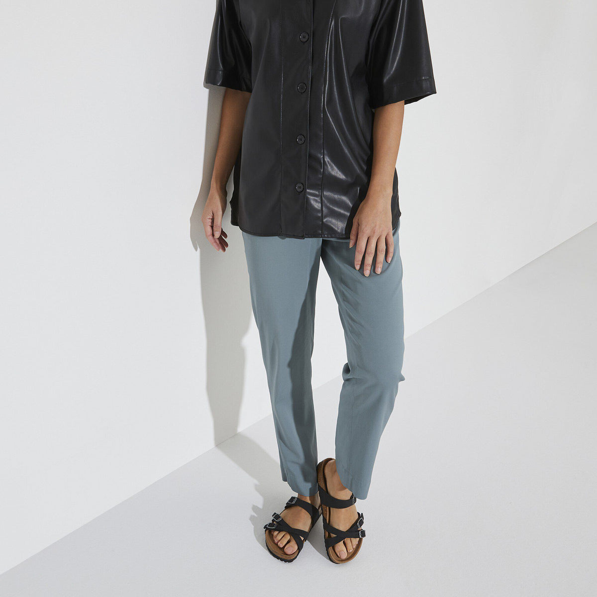 Franca Vegan Birkibuc in Color Black | Birkenstock