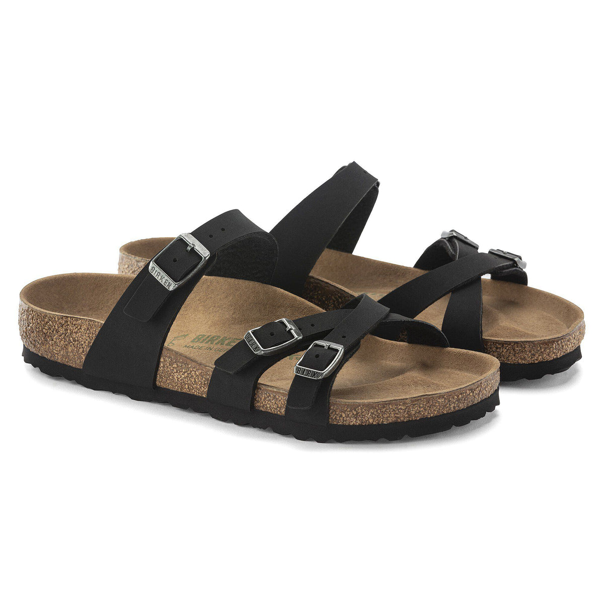 Franca Vegan Birkibuc in Color Black | Birkenstock