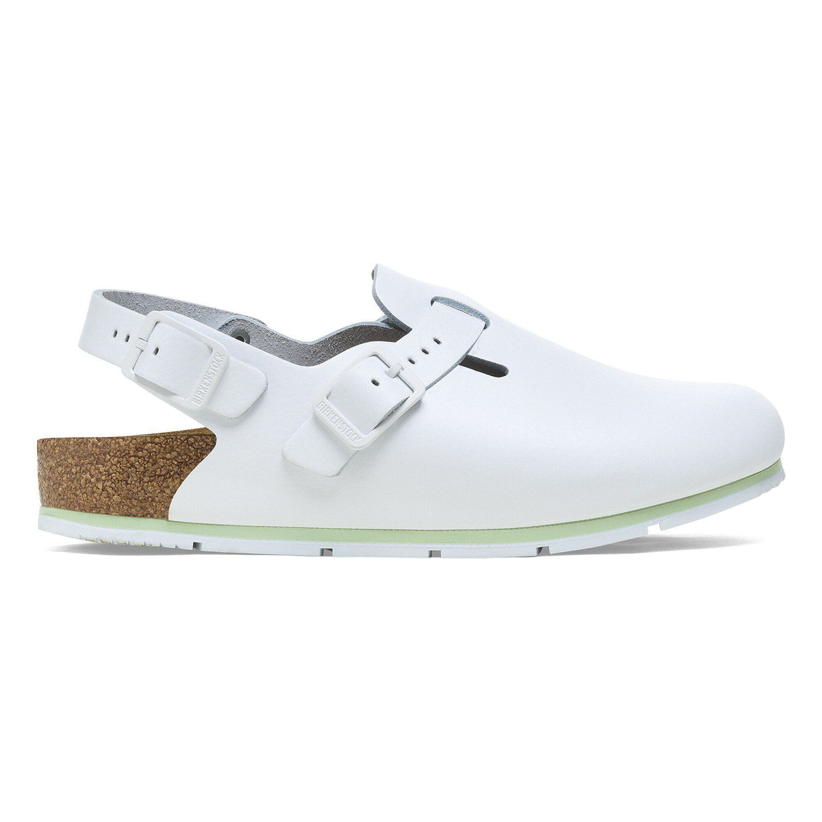 Tokio Pro Natural Coated Leather in Color White | Birkenstock