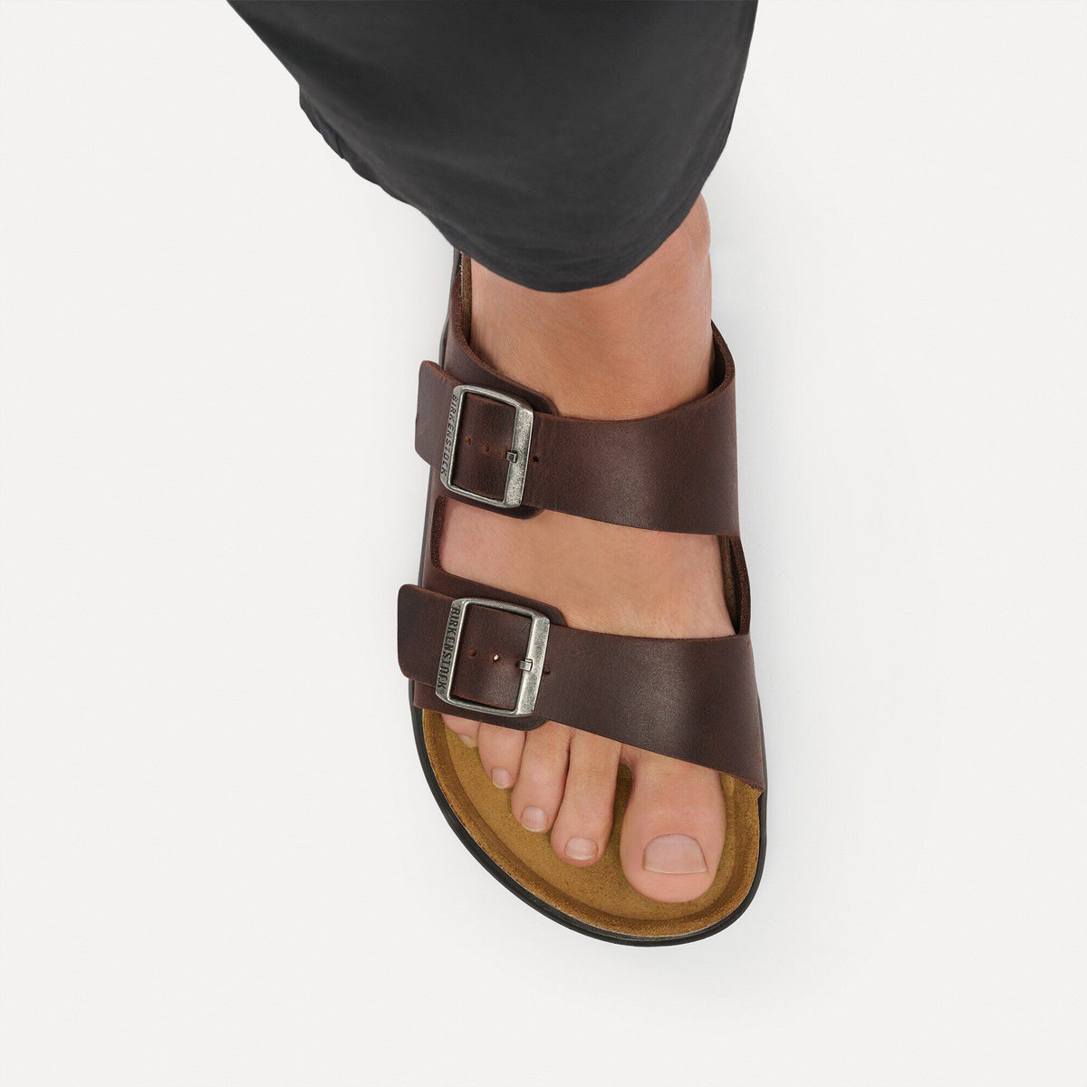 Arizona Crosstown Men Oiled Leather in Color Habana | Birkenstock