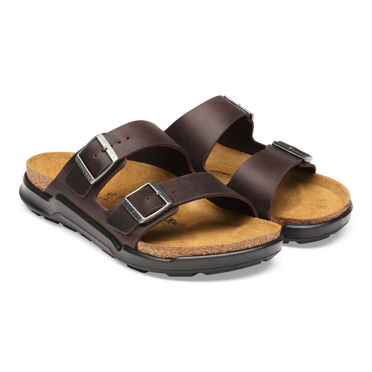 Arizona Crosstown Men Oiled Leather in Color Habana | Birkenstock