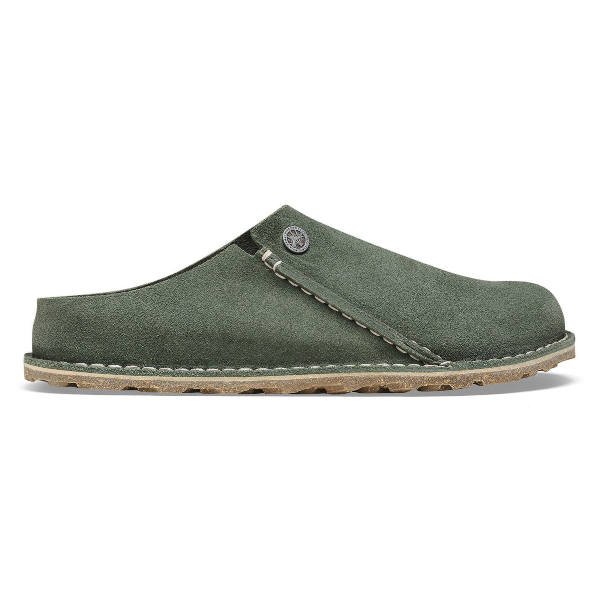 Zermatt Premium Suede Leather in Color Thyme | Birkenstock
