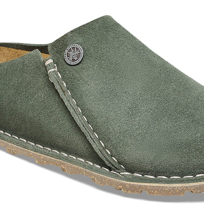 Zermatt Premium Suede Leather in Color Thyme | Birkenstock