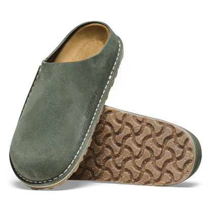 Zermatt Premium Suede Leather in Color Thyme | Birkenstock