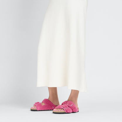 Arizona Big Buckle Shearling in Color Fuchsia Tulip | Birkenstock