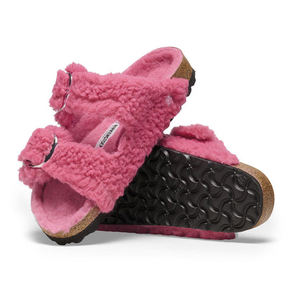 Arizona Big Buckle Shearling in Color Fuchsia Tulip | Birkenstock