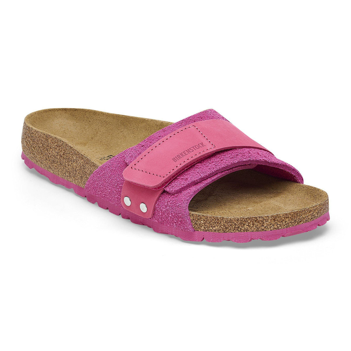 Oita Suede Leather in Color Fuchsia Tulip | Birkenstock
