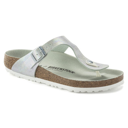 Gizeh Vegan Microfiber in Color Iridescent Matcha | Birkenstock