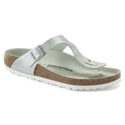 Gizeh Vegan Microfiber in Color Iridescent Matcha | Birkenstock