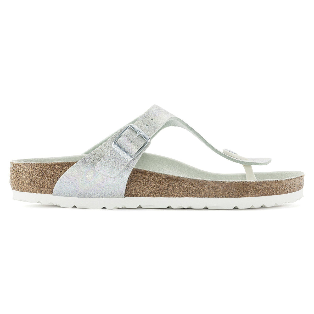 Gizeh Vegan Microfiber in Color Iridescent Matcha | Birkenstock