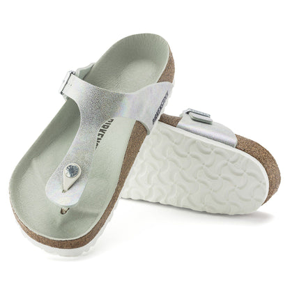 Gizeh Vegan Microfiber in Color Iridescent Matcha | Birkenstock
