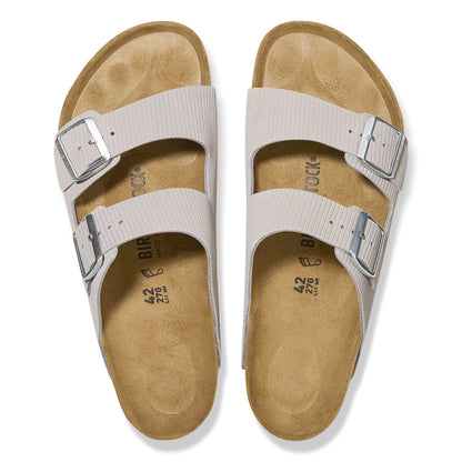 Arizona Suede Embossed in Color Corduroy Stone Coin | Birkenstock