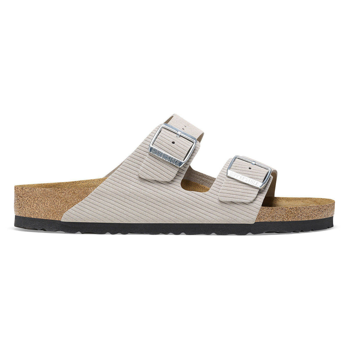 Arizona Suede Embossed in Color Corduroy Stone Coin | Birkenstock