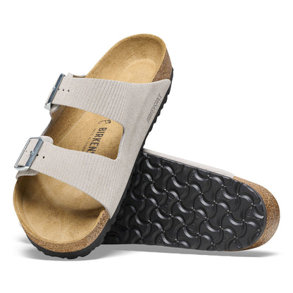 Arizona Suede Embossed in Color Corduroy Stone Coin | Birkenstock