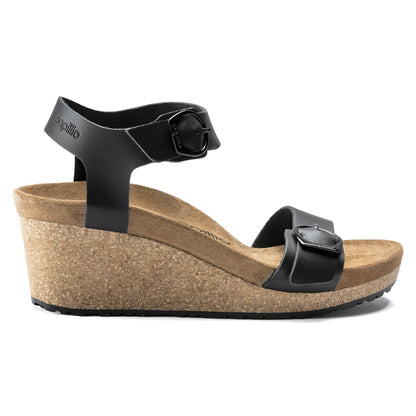 Soley Leather in Color Black | Birkenstock