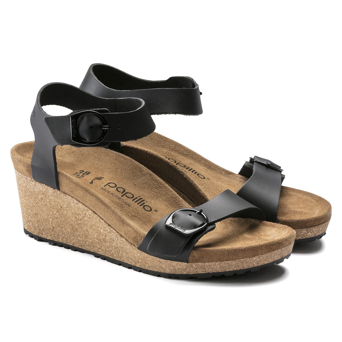 Soley Leather in Color Black | Birkenstock