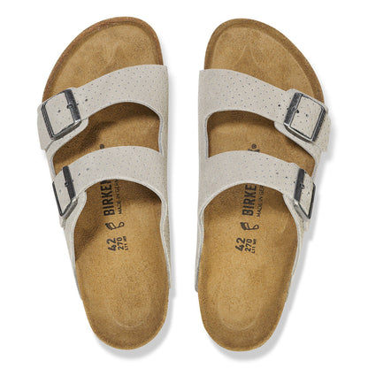 Arizona Suede Embossed in Color Dotted Stone Coin | Birkenstock
