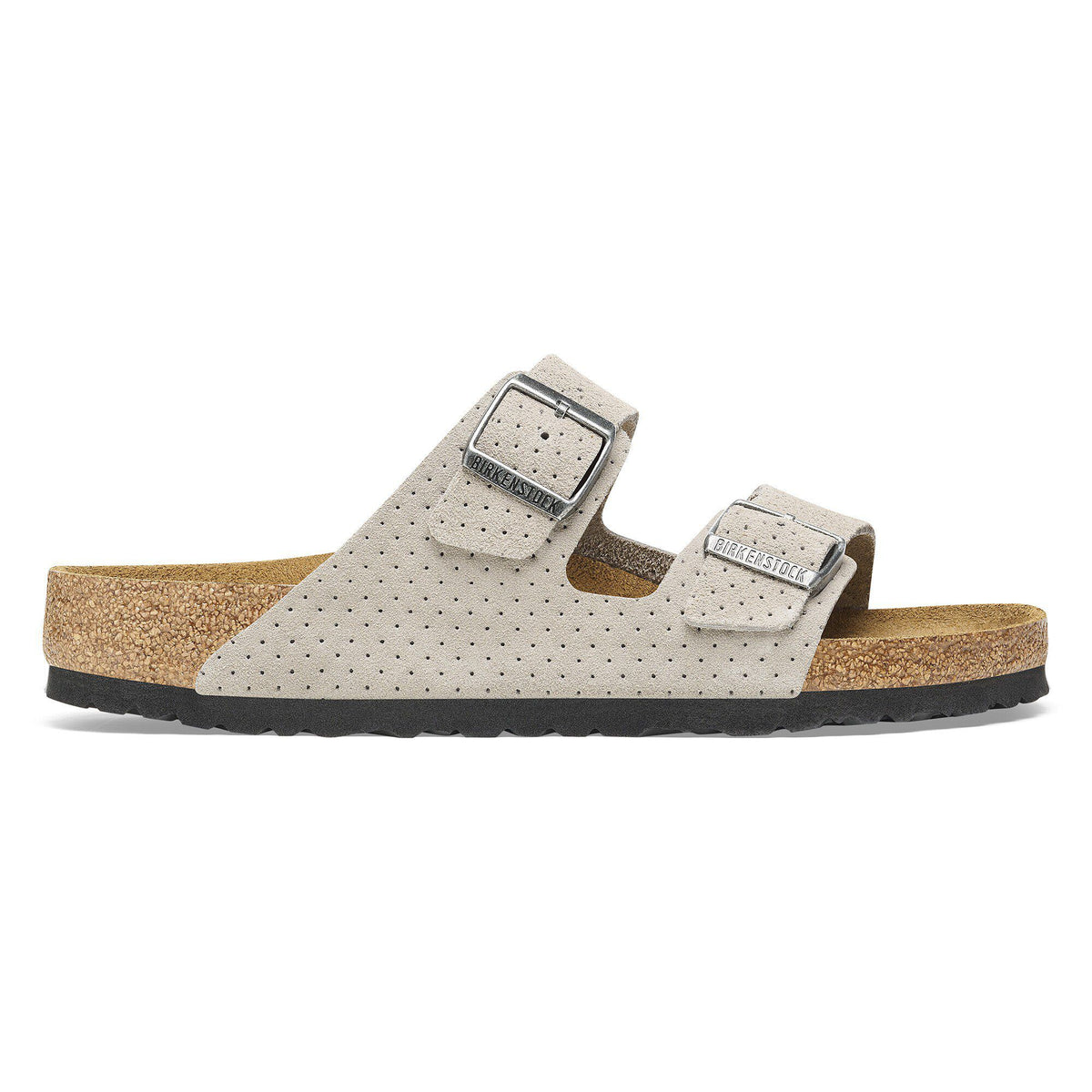 Arizona Suede Embossed in Color Dotted Stone Coin | Birkenstock