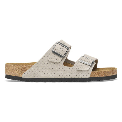 Arizona Suede Embossed in Color Dotted Stone Coin | Birkenstock