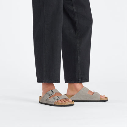 Arizona Suede Embossed in Color Dotted Stone Coin | Birkenstock