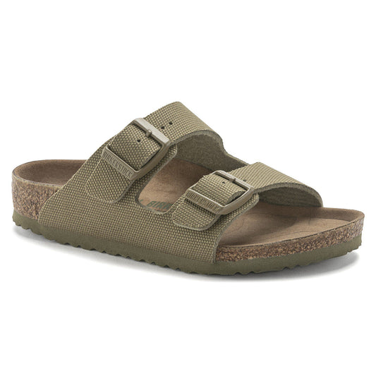 Arizona Kids Vegan Textile in Color Faded Khaki | Birkenstock