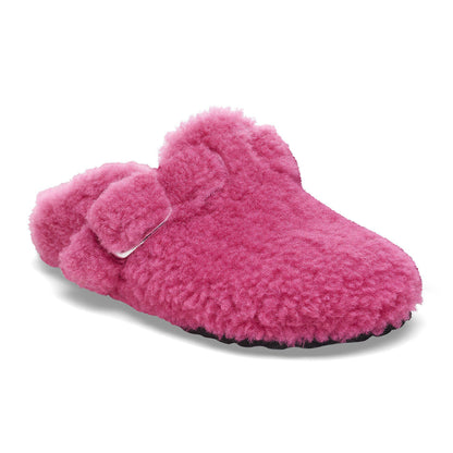 Boston Big Buckle Shearling in Color Fuchsia Tulip | Birkenstock