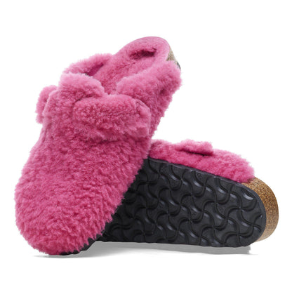 Boston Big Buckle Shearling in Color Fuchsia Tulip | Birkenstock