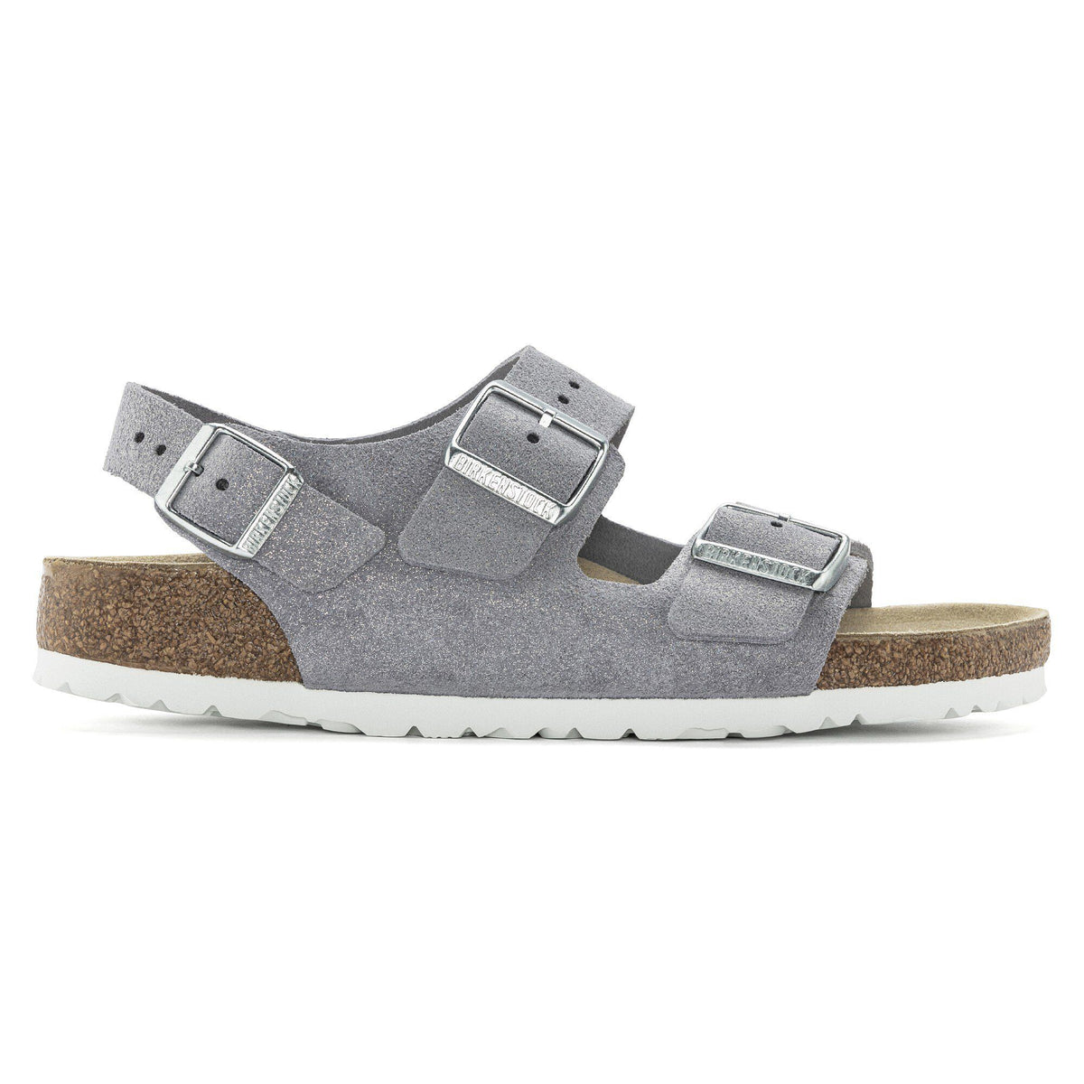 Milano Suede Leather in Color Purple Fog | Birkenstock