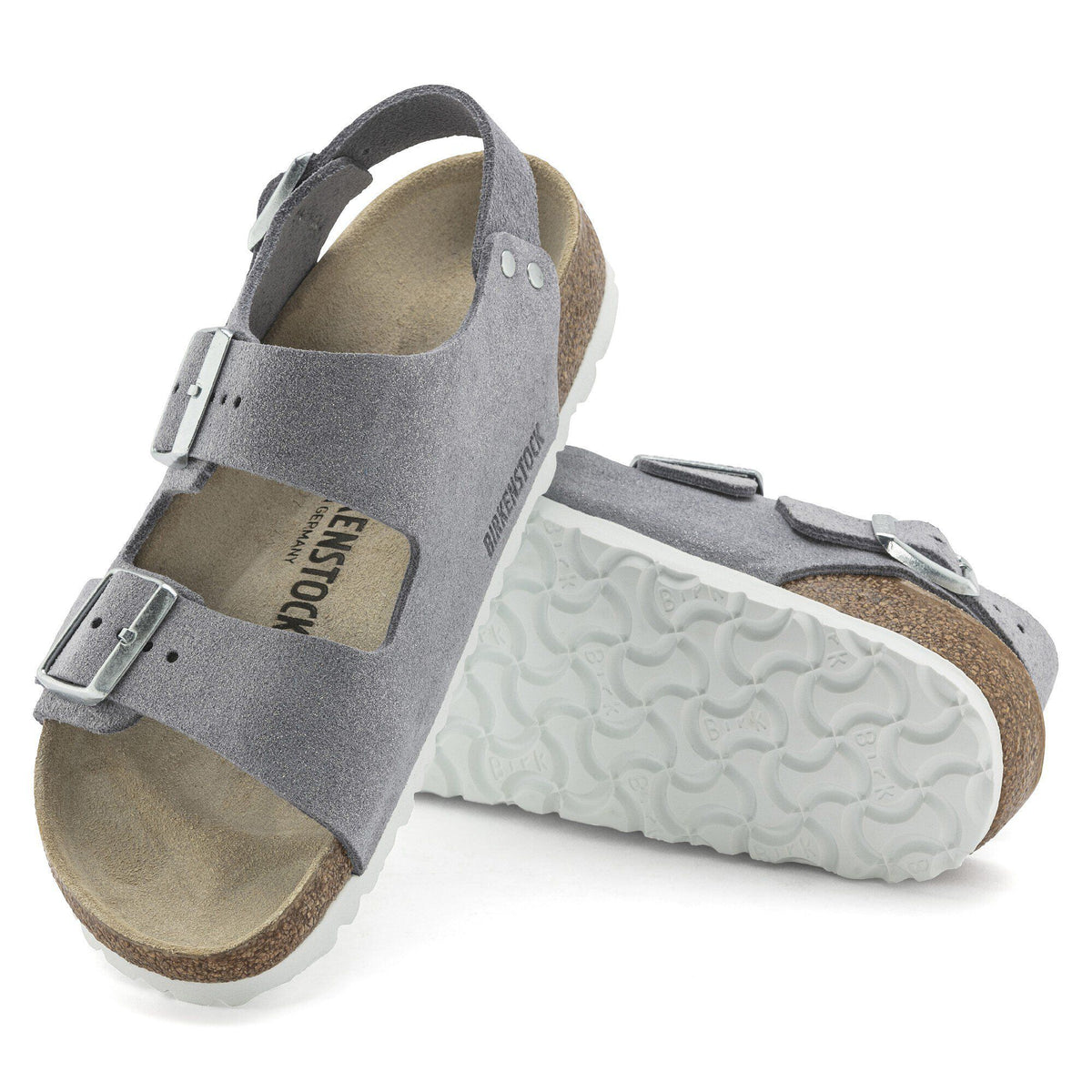 Milano Suede Leather in Color Purple Fog | Birkenstock
