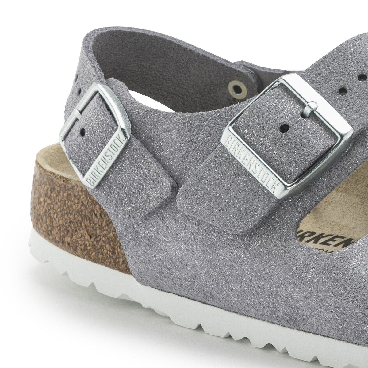 Milano Suede Leather in Color Purple Fog | Birkenstock