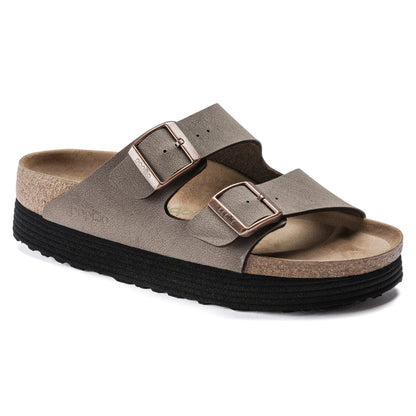 Arizona Flex Platform Vegan Birkibuc in Color Mocha | Birkenstock