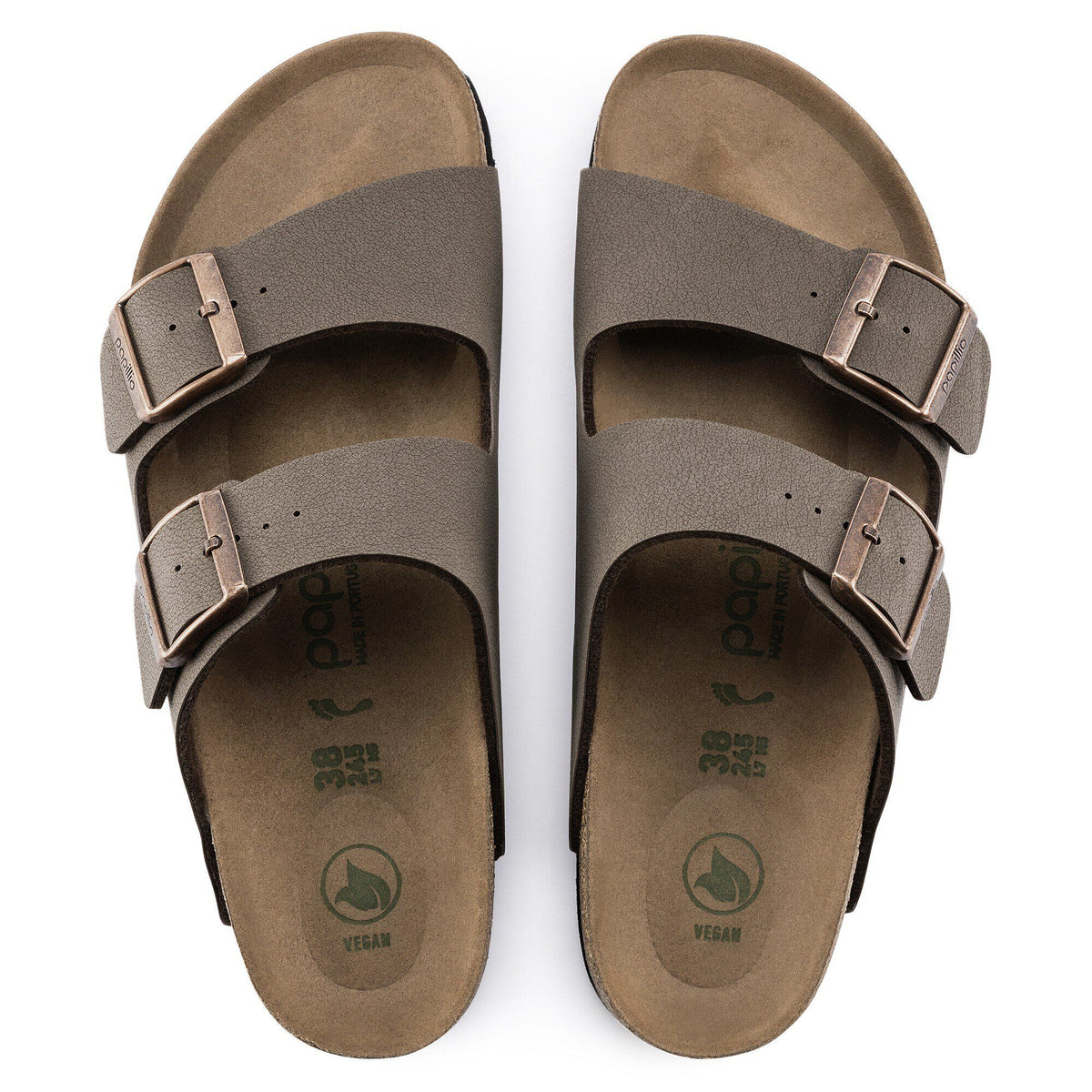 Arizona Flex Platform Vegan Birkibuc in Color Mocha | Birkenstock