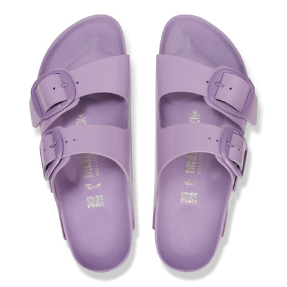 Arizona Big Buckle Natural Leather Patent in Color High-Shine Crocus | Birkenstock