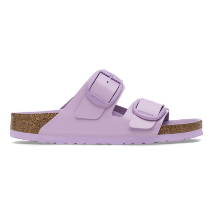 Arizona Big Buckle Natural Leather Patent in Color High-Shine Crocus | Birkenstock