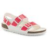 Neon Pink/White Patent