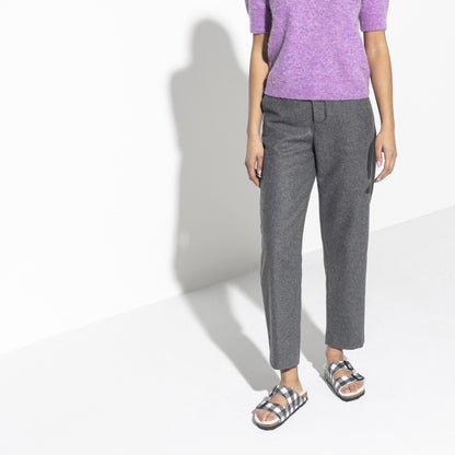 Arizona Shearling Wool in Color Plaid White | Birkenstock