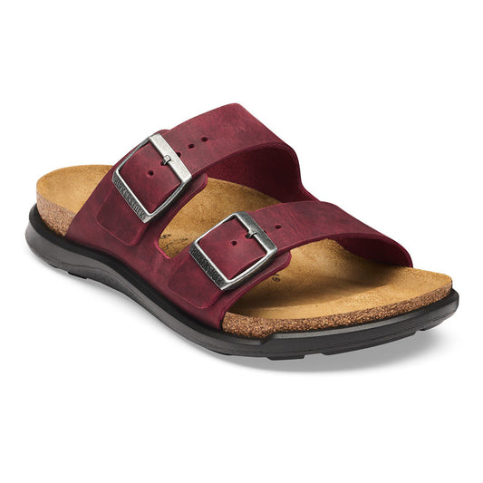Arizona Crosstown Women Oiled Leather in Color Zinfandel | Birkenstock