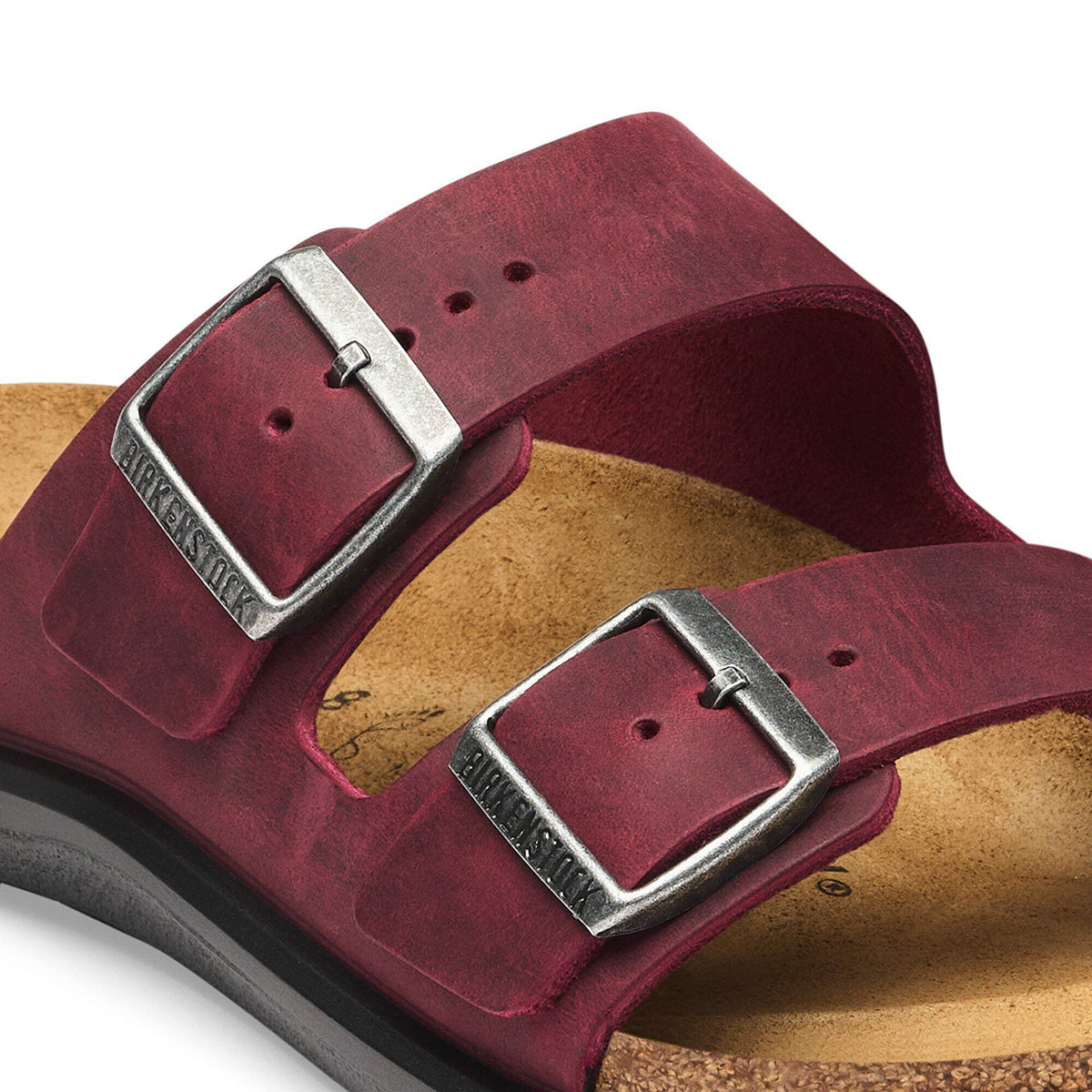 Arizona Crosstown Women Oiled Leather in Color Zinfandel | Birkenstock