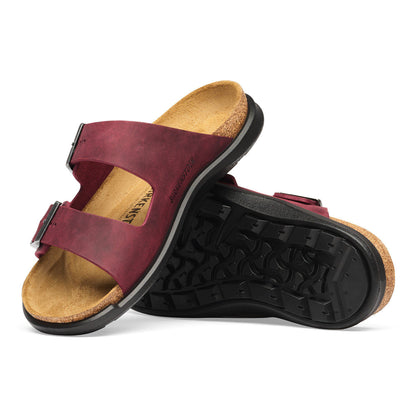 Arizona Crosstown Women Oiled Leather in Color Zinfandel | Birkenstock