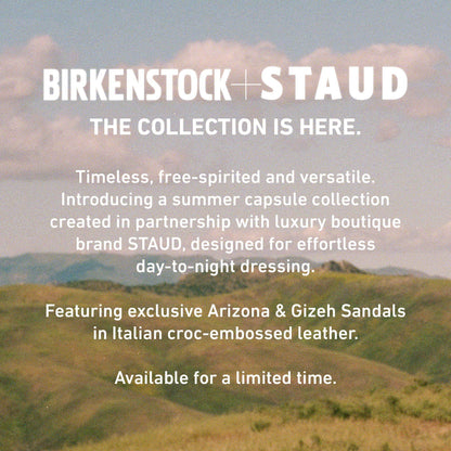 Gizeh Big Buckle Natural Leather Patent in Color Black | Birkenstock