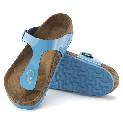 Gizeh Birko-Flor Patent in Color Patent Sky Blue | Birkenstock