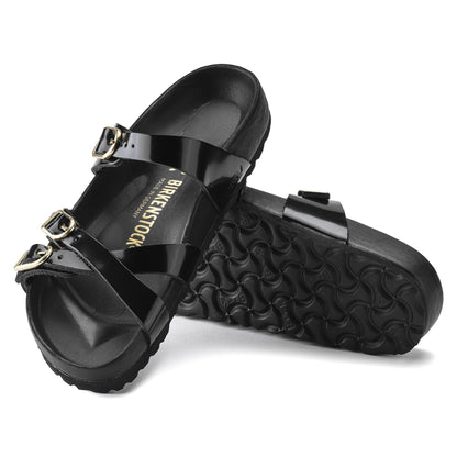 Franca Natural Leather Patent in Color High Shine Black | Birkenstock