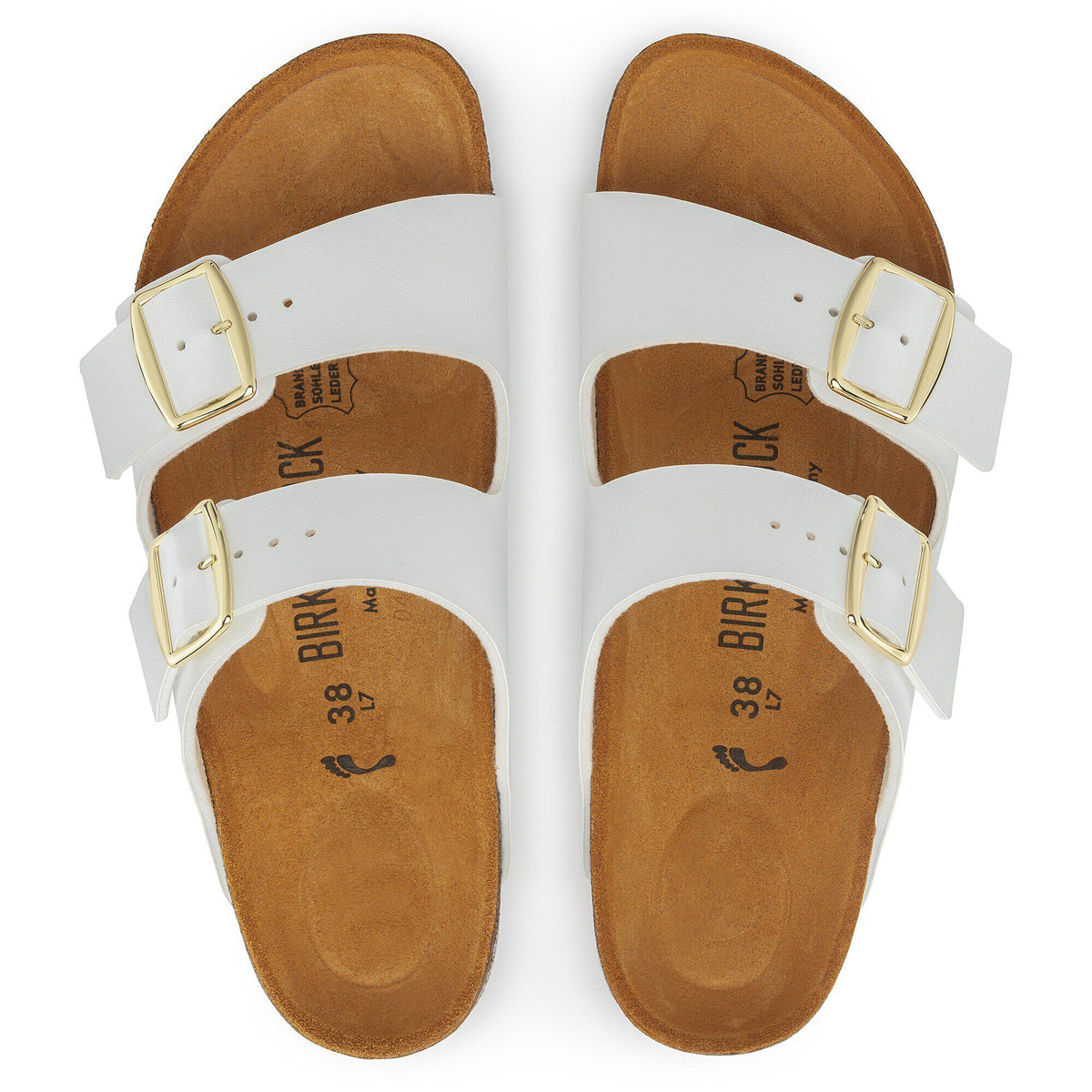 Arizona Birko-Flor in Color White | Birkenstock